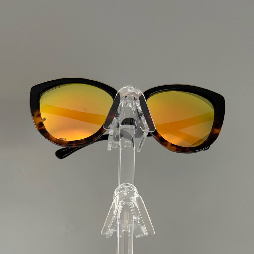 Diff Eyewear Black Acetate Temple Arm